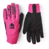 Hestra Ergo Grip Race Cut 5-finger Fahrradhandschuhe - Fuchsia/black