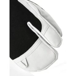 Hestra Army Leather Patrol 3-finger Ski Gloves, Black