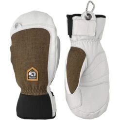 Hestra Army Leather Patrol, Ski Mitt, Olive