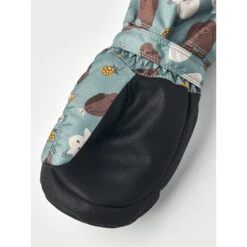 Hestra Baby Zip Long - Fausthandschuhe - Sea Blue Print -Hestra-Shop hestra baby zip long mittens sea blue print 8 1552484