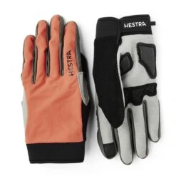 Hestra Bike Guard Long - 5 Finger Fahrradhandschuhe - Orange