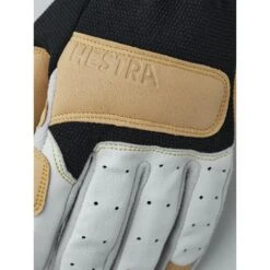 Hestra Climbers Long - 5 Finger Handschuhe - Offwhite / Black -Hestra-Shop hestra climbers long 5 finger gloves offwhite black 3 1441038