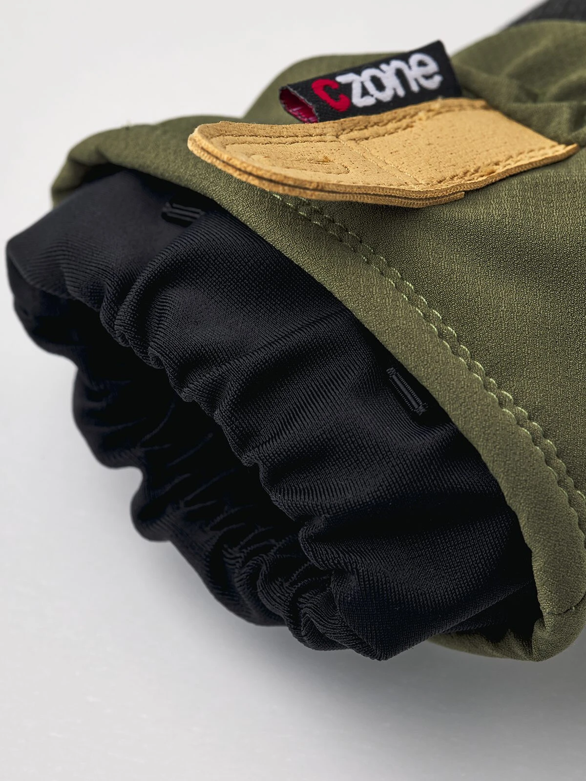 Hestra CZone Pluto Fäustlinge Kinder Oliv 4 Hestra CZone Pluto Fäustlinge Kinder Oliv – Bild 2
