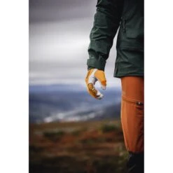 Hestra Ergo Grip Active Wool Terry - 5 Finger Outdoorhandschuhe - Orange/offwhite -Hestra-Shop hestra ergo grip active wool terry 5 finger gloves orange offwhite 1 1553055