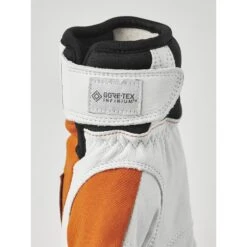 Hestra Ergo Grip Active Wool Terry - 5 Finger Outdoorhandschuhe - Orange/offwhite -Hestra-Shop hestra ergo grip active wool terry 5 finger gloves orange offwhite 8 1553062