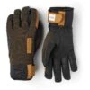 Hestra Ergo Grip Active Wool Terry - 5 Finger Outdoorhandschuhe - Dark Forest/black -Hestra-Shop hestra ergo grip active wool terry 5 finger outdoor gloves dark forest black 1 1324626