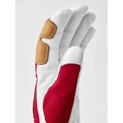 Hestra Ergo Grip Active Wool Terry - 5 Finger Outdoorhandschuhe - Red/offwhite -Hestra-Shop hestra ergo grip active wool terry 5 finger outdoor gloves red offwhite 2 1324631
