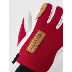 Hestra Ergo Grip Active Wool Terry - 5 Finger Outdoorhandschuhe - Red/offwhite -Hestra-Shop hestra ergo grip active wool terry 5 finger outdoor gloves red offwhite 4 1324633