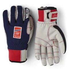 Hestra Ergo Grip Windstopper Race - 5 Finger Langlaufhandschuhe - Navy