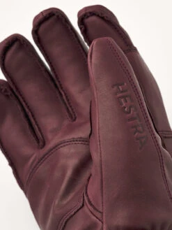 Hestra Fall Line 5-Finger Handschuhe Rot