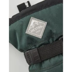 Hestra Gauntlet CZone Junior Fausthandschuhe - Bottle Green/black -Hestra-Shop hestra gauntlet czone jr 1324854
