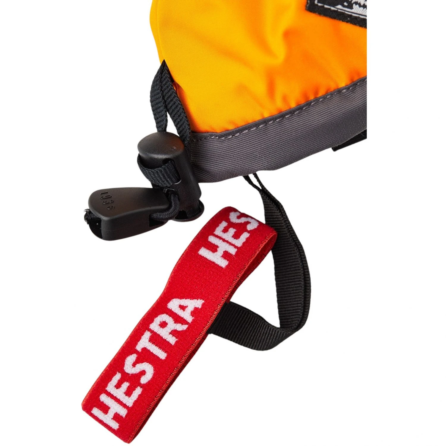 Hestra Gauntlet CZone Jr, Ski Mitt, Junior, Orange/graphite 6 Hestra Gauntlet CZone Jr, Ski Mitt, Junior, Orange/graphite – Bild 4