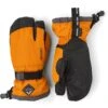 Hestra Gauntlet CZone Junior - 3 Finger Handschuhe - Orange/graphite