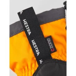 Hestra Gauntlet CZone Junior - 5 Finger Handschuhe - Orange/graphite -Hestra-Shop hestra gauntlet czone junior 5 finger gloves orange graphite 6 1554110