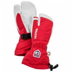 Hestra Kid's Army Leather Heli Ski 3 Finger - Handschuhe -Hestra-Shop hestra kids army leather heli ski 3 finger handschuhe 3