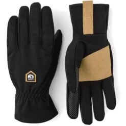 Hestra Merino Windwool Liner, Gloves, Black