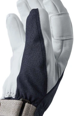 Hestra M's Army Leather Patrol Gauntlet 5-Finger Handschuhe Blau -Hestra-Shop hestra ms army leather patrol gauntlet 5 finger handschuhe navy 5