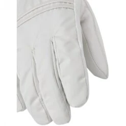 Hestra Primaloft Leather, Ski Gloves, Women, Ivory/offwhite