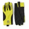 Hestra Runners All Weather - 5 Finger Laufhandschuhe - Yellow Hi Viz -Hestra-Shop hestra runners all weather 5 finger running gloves yellow hi viz 1 1071437