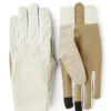 Hestra Sprint Long - 5 Finger Fahrradhandschuhe - Almond White / Almond White