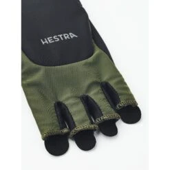 Hestra Sprint Short - 5 Finger Fahrradhandschuhe - Oliv/schwarz -Hestra-Shop hestra sprint short 5 finger bike gloves olive black 5 1442501