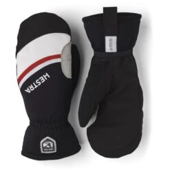 Hestra Windstopper Race Tracker Fausthandschuhe - Schwarz